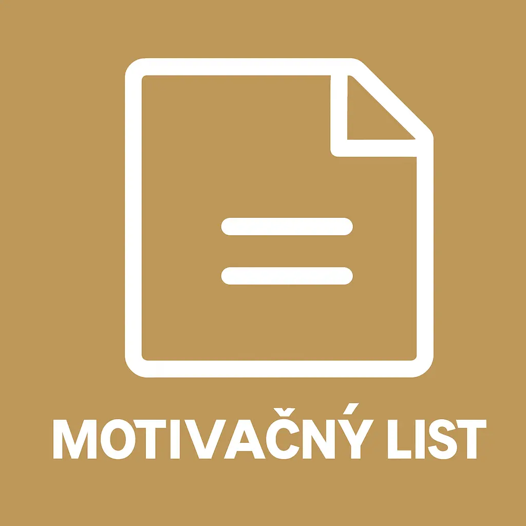 motivačný list