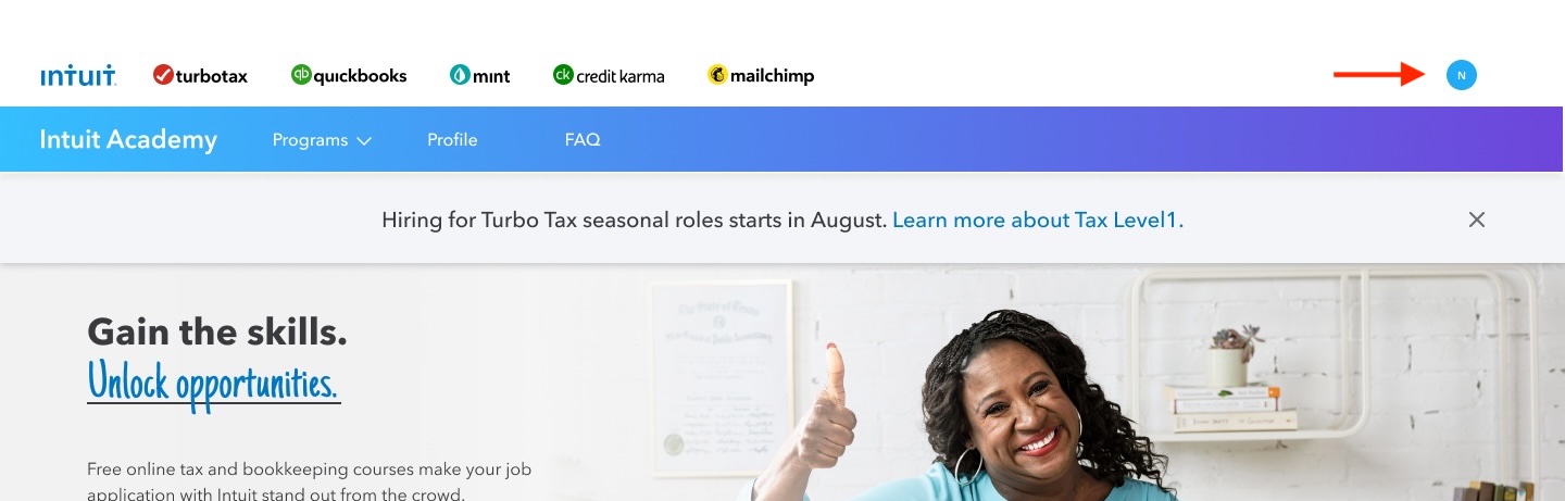 Original Tax programs page