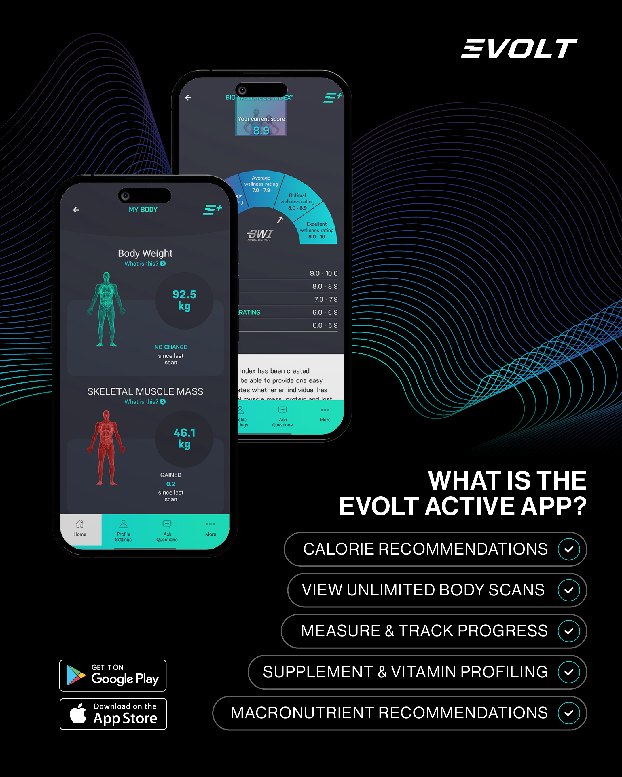What is the Evolt Active App 2