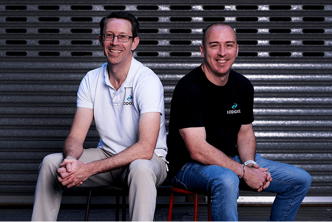 Photograph of Keith Player and Ian Tulloch from Lodigcl