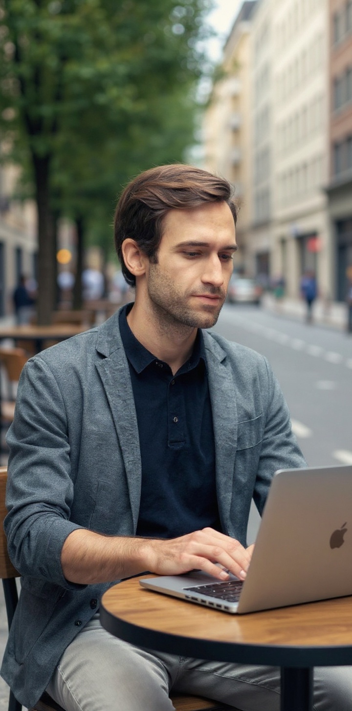 A person wearing white hoodie