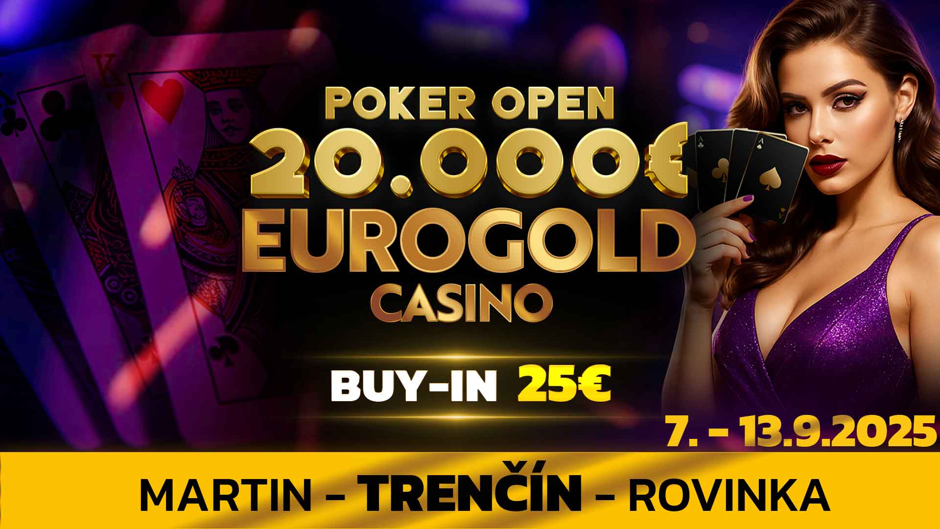 Eurogold Poker Open 20.000€ (DAY 1D)