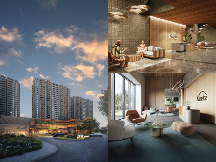 High rise apartment exterior with pre launch offer