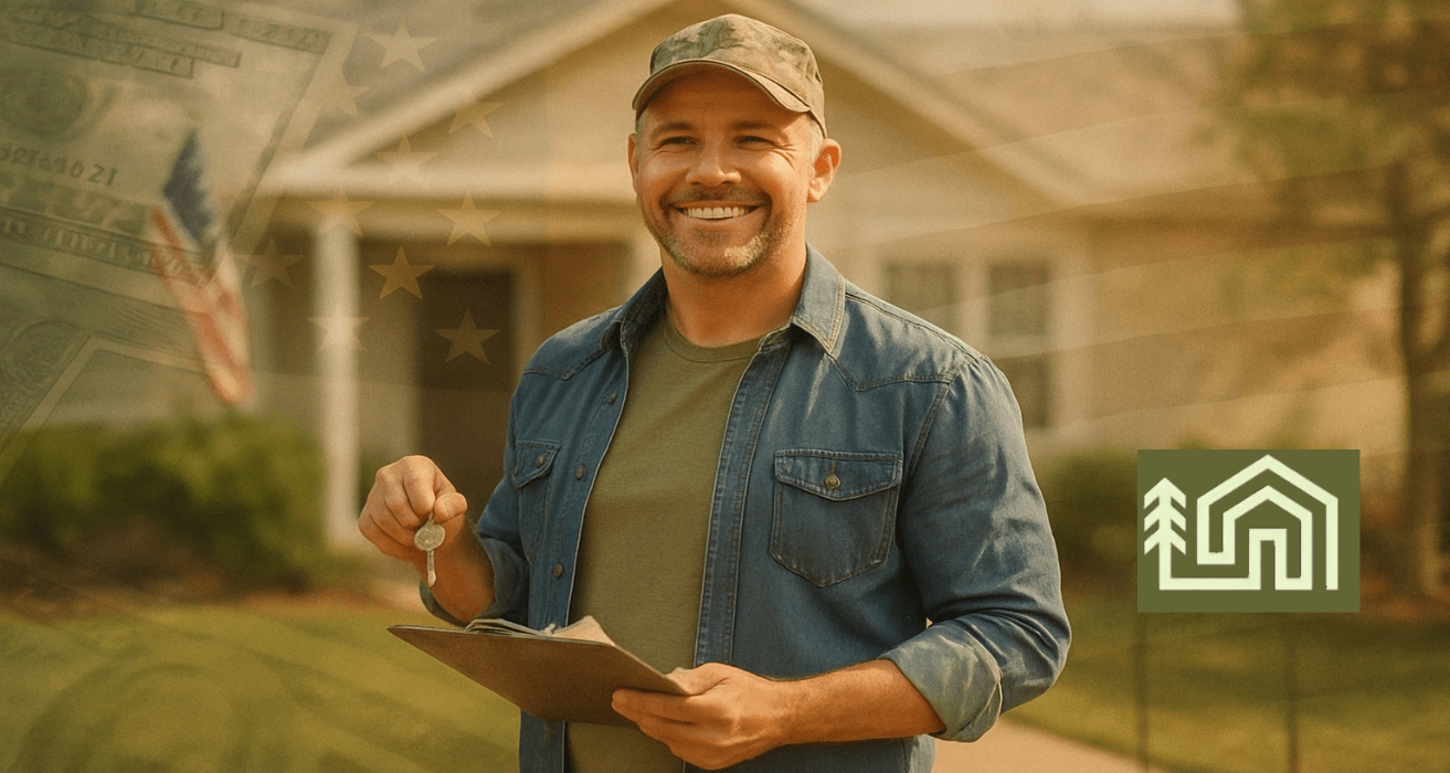 Disabled veteran reviewing home loan options, symbolizing how VA disability compensation boosts mortgage eligibility and buying power.