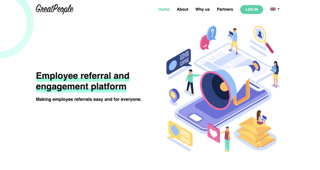 GreatPeople Website