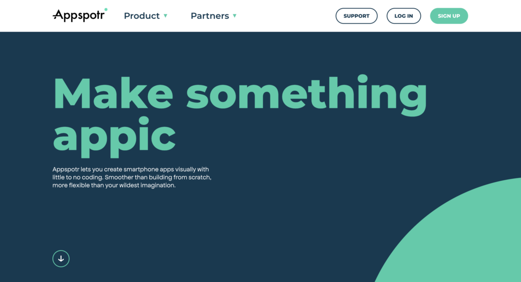 Appspotr Homepage