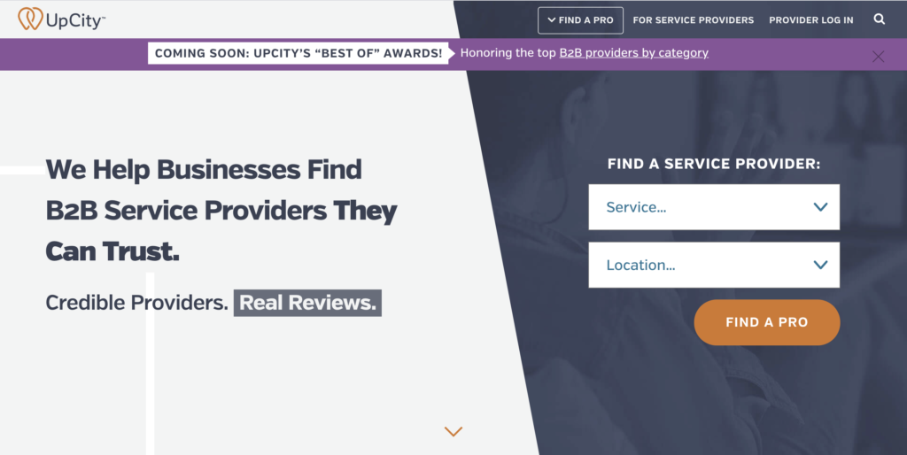 UpCity Home Page