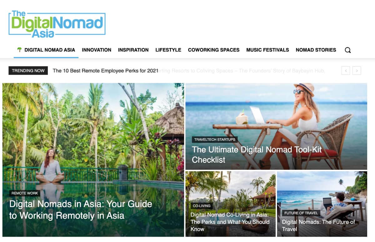 The Digital Nomad Asia