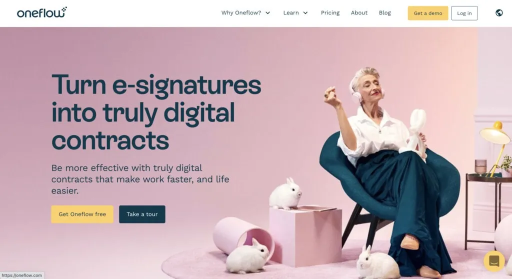 oneflow homepage