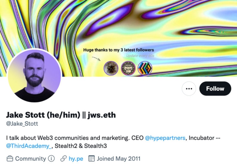 Jake Stott Twitter