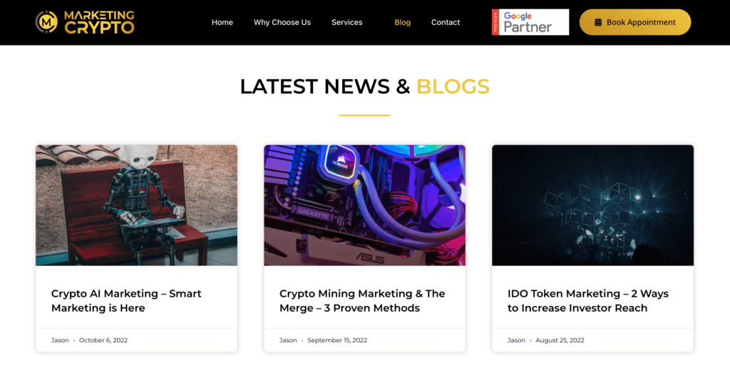 Marketing Crypto