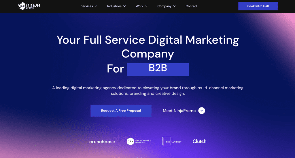 top 5 blockchain advertising agencies - Ninja Promo