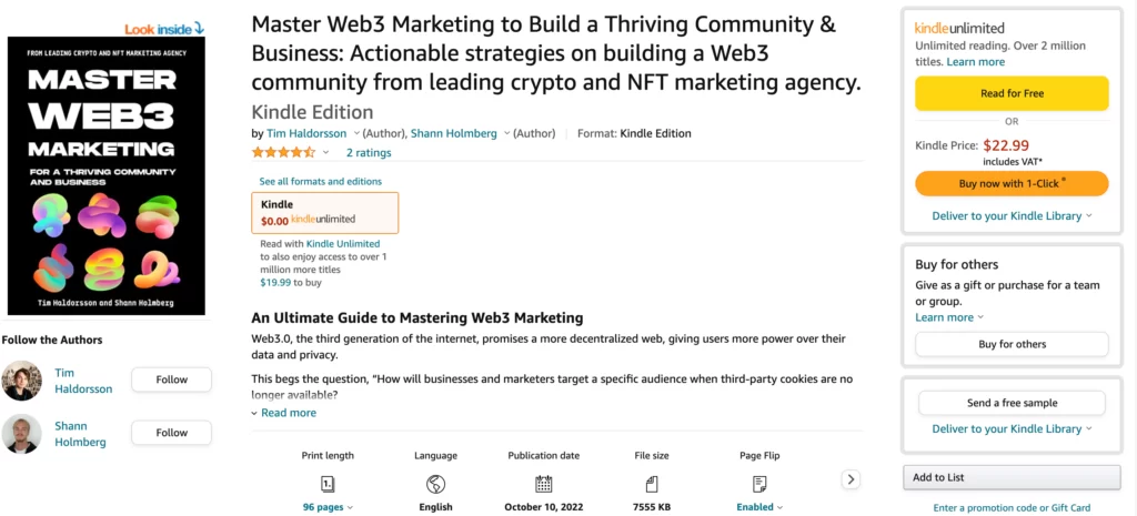 Master Web3 Marketing to Build a Thriving Community & Business