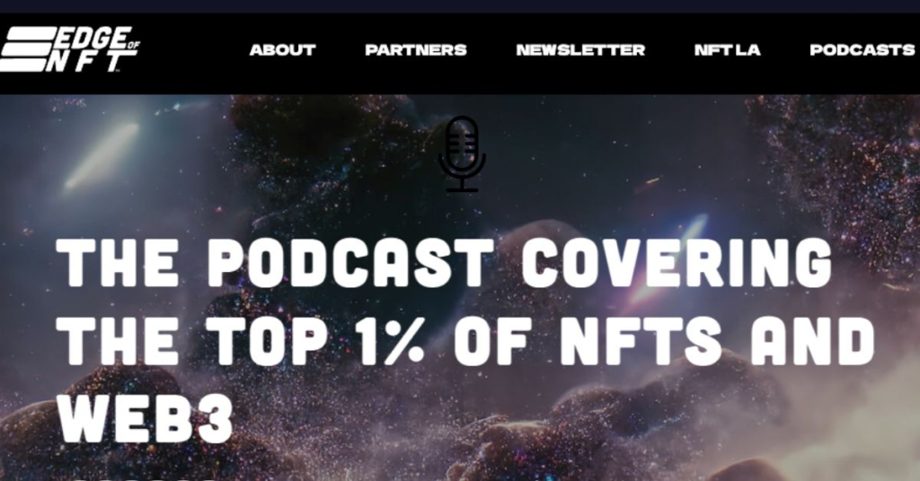 The Edge of NFT Podcast is hosted on various platforms