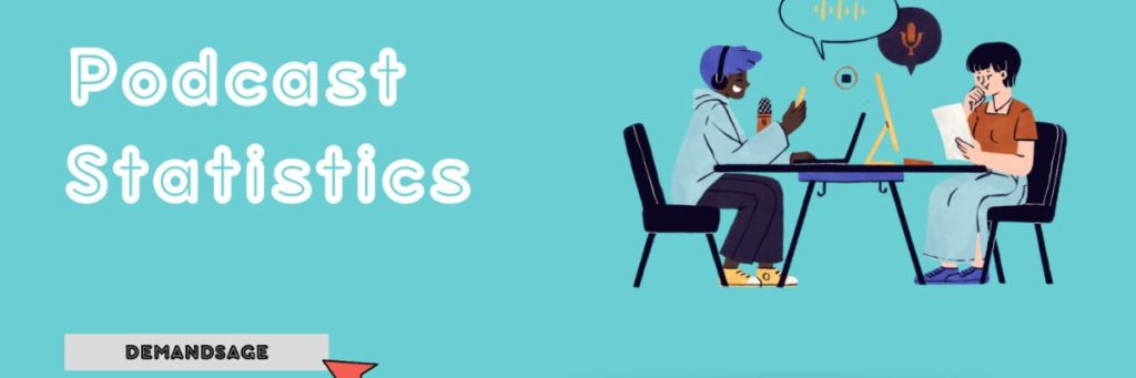 Shout out to Daniel Ruby of DemandSage for collating current statistics on Podcasts hosted worldwide