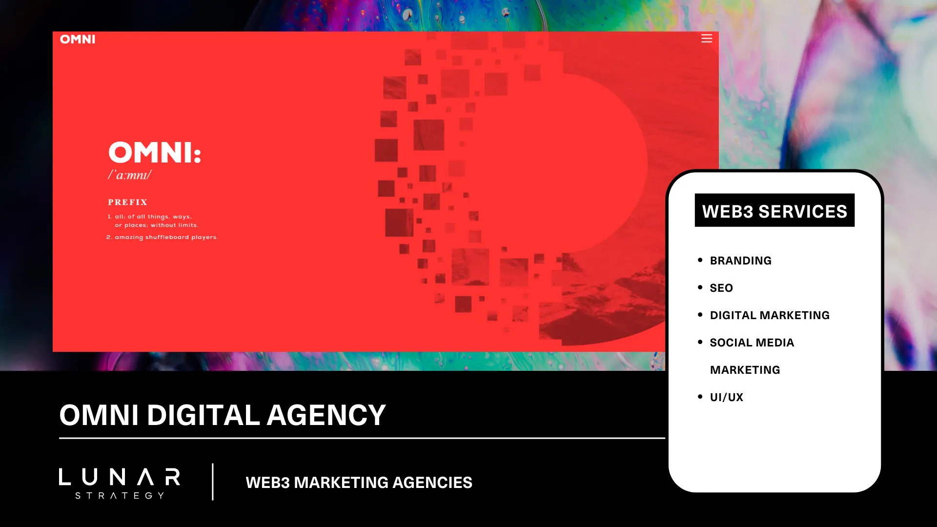 omni digital agency homepage