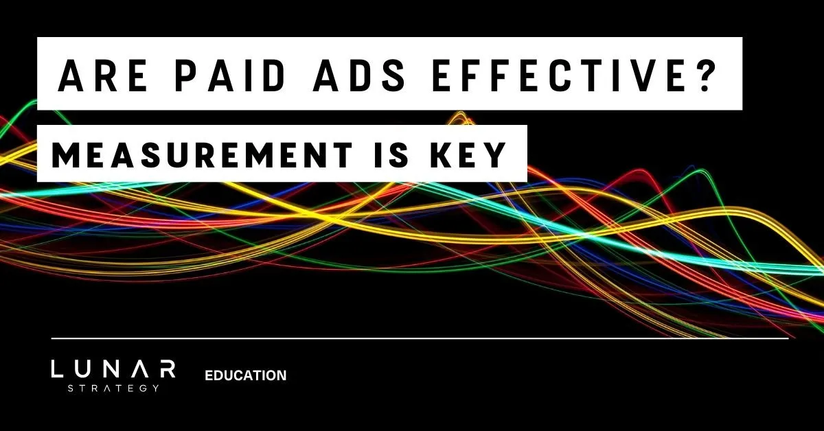 Are paid ads effective?