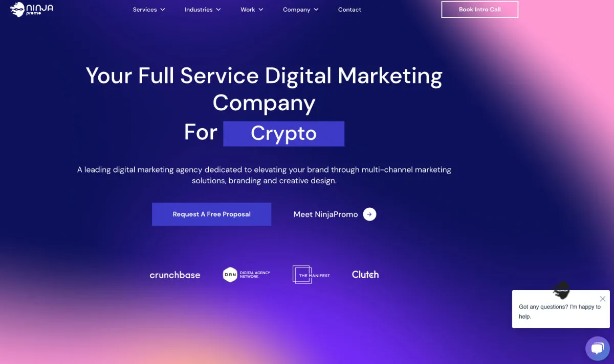 ninja promo homepage