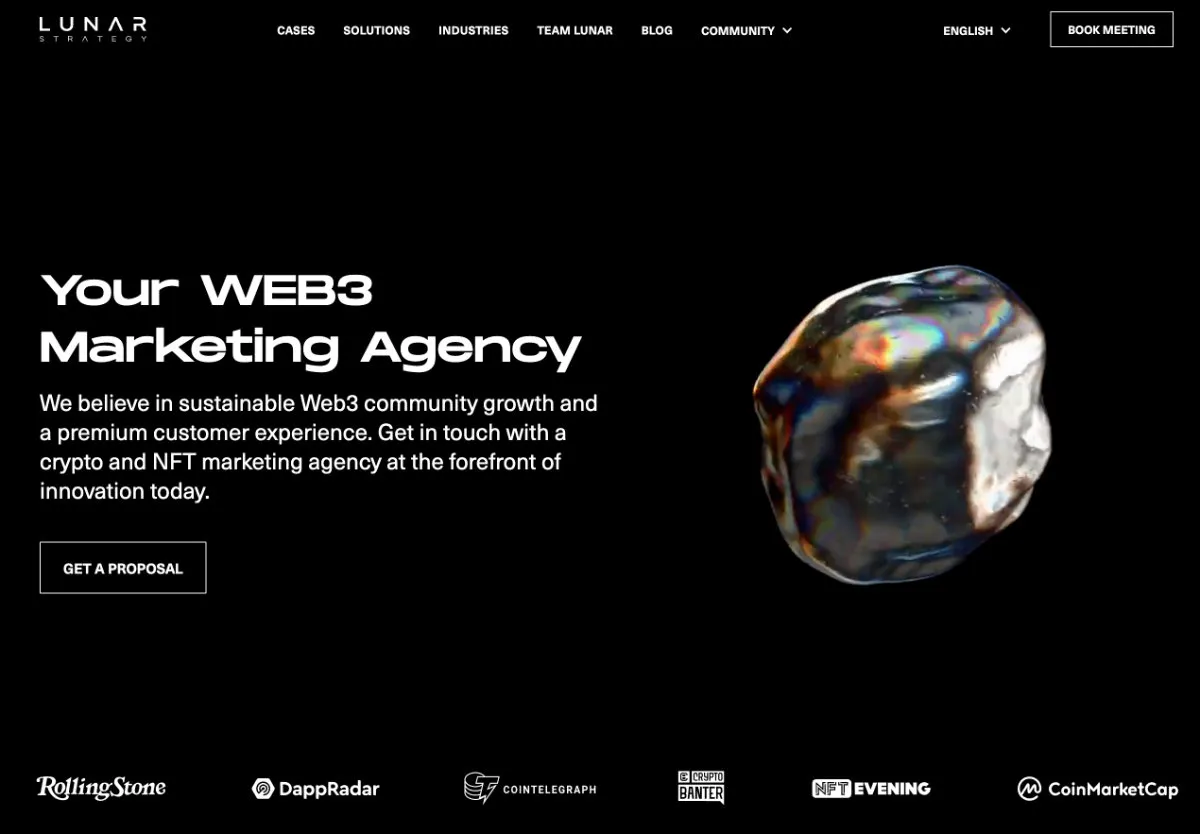 Lunar Strategy homepage