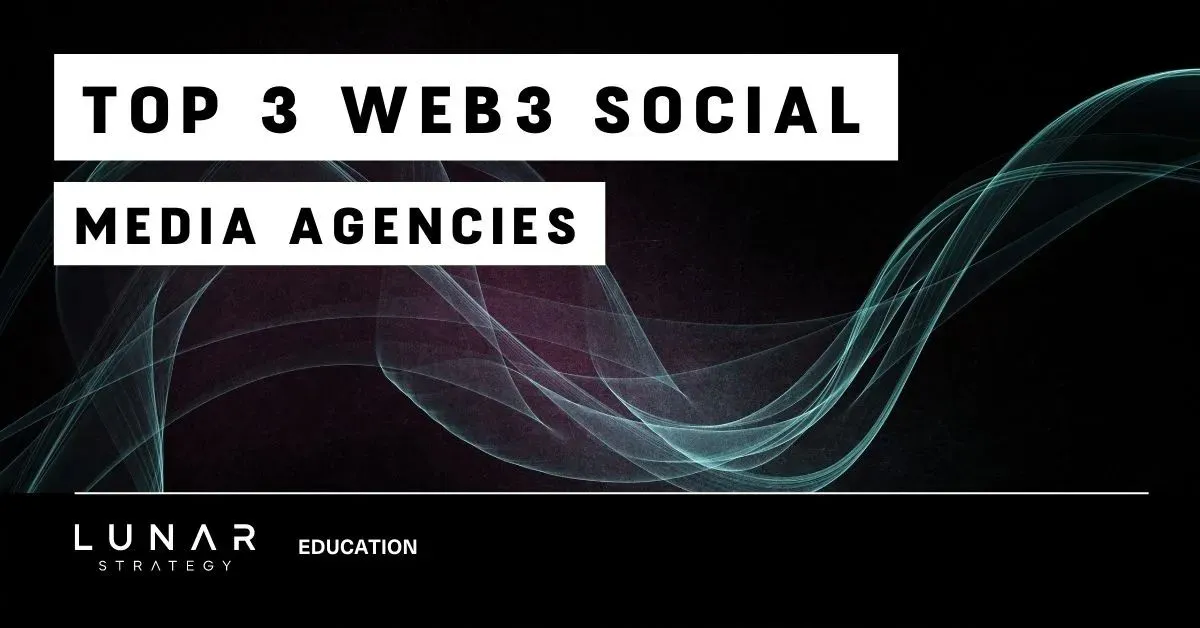 top 3 web3 social media agences