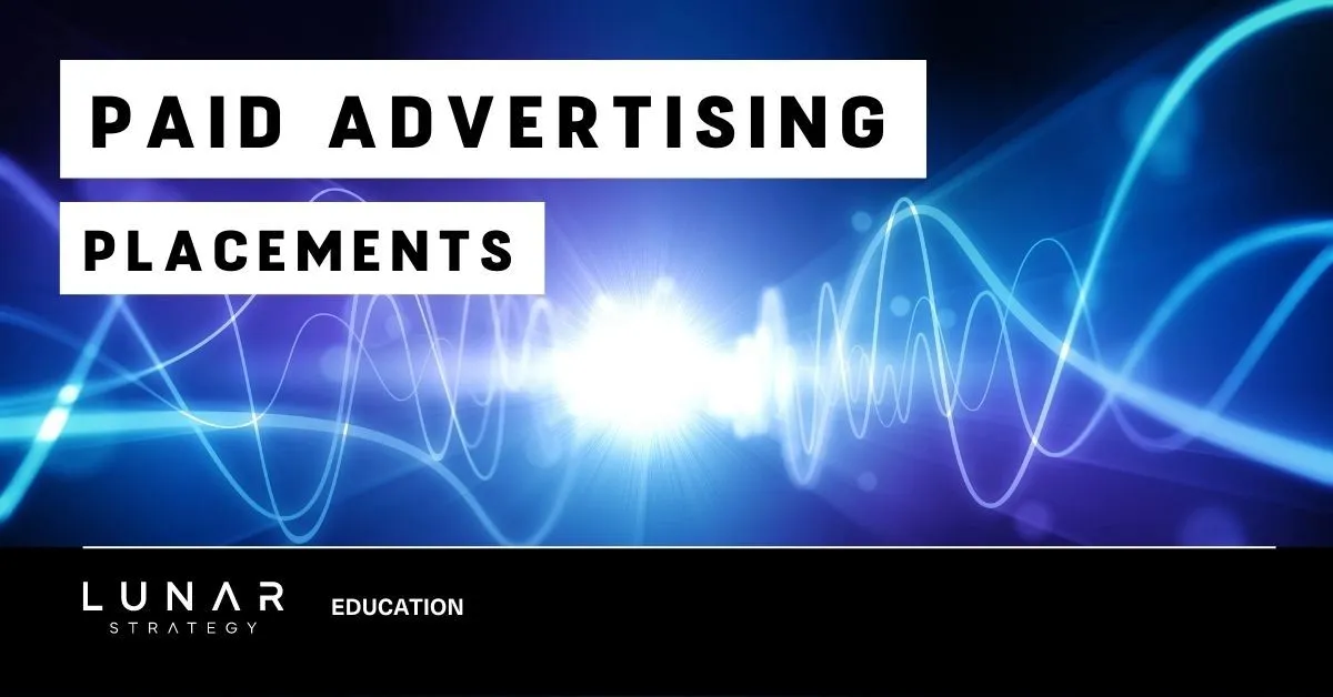 paid advertising placements
