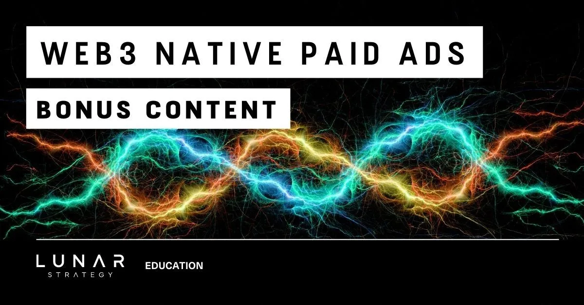 Web3 Native paid ads