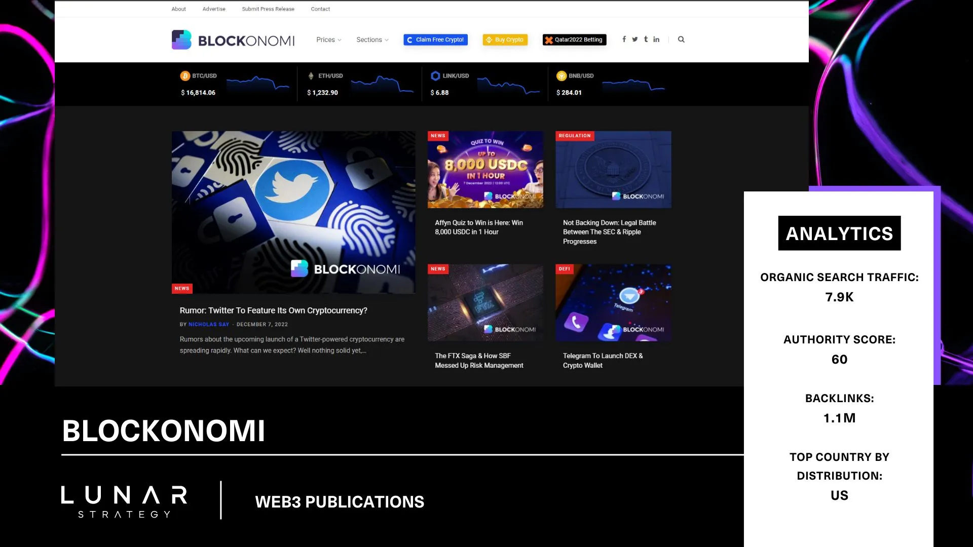 blockonomi homepage
