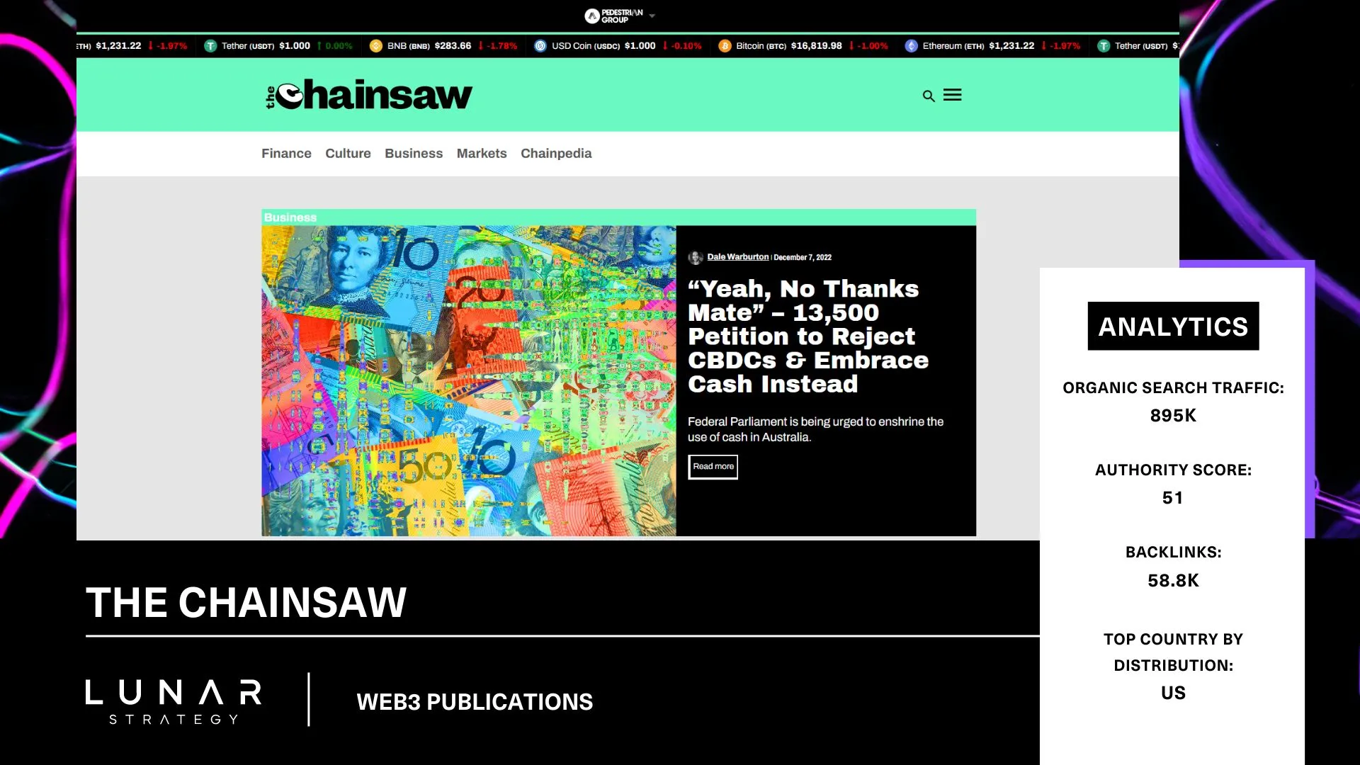 the chainsaw homepage