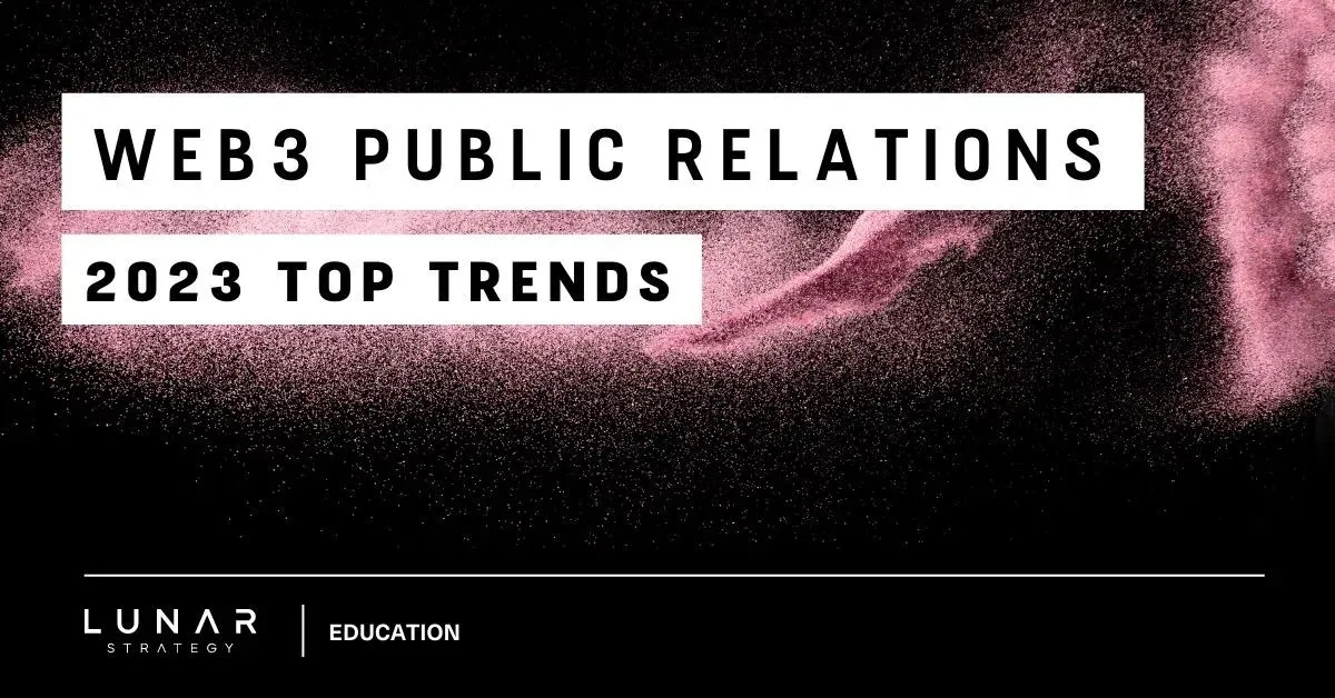 web3 public relations top trends