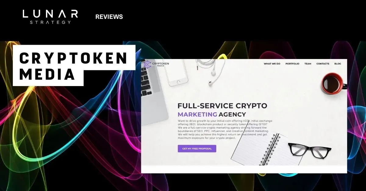 Cryptoken Media Agency Website