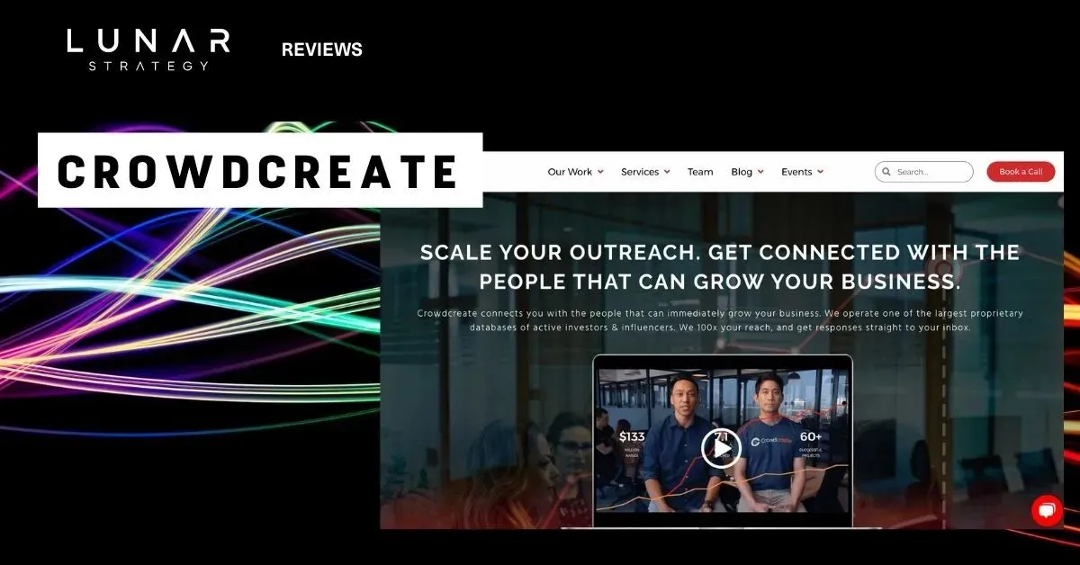 Crowdcreate Landing Page