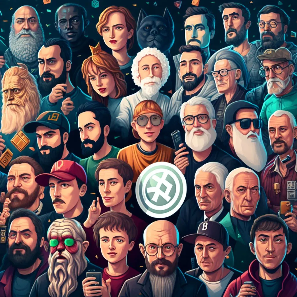 group of influencers