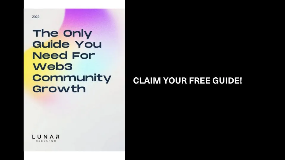 the only guide you need for web3 community growth