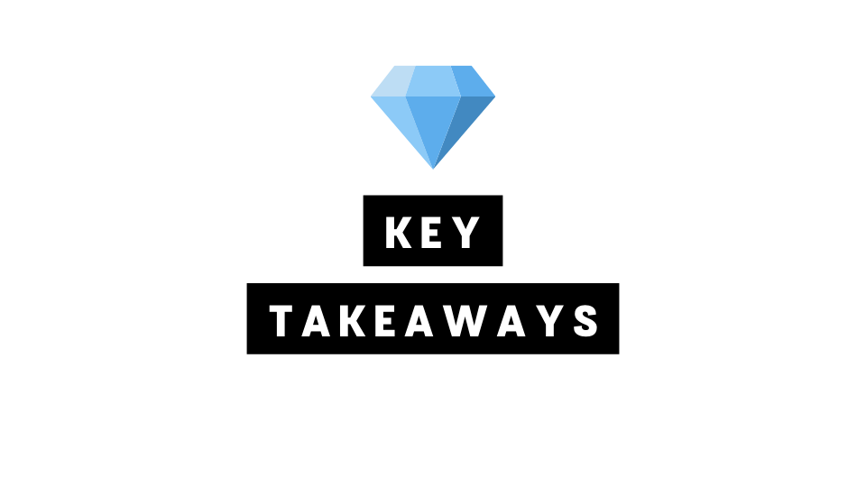 key takeaways