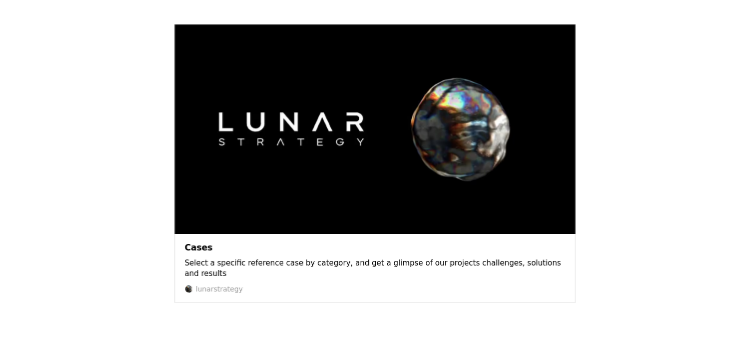 Lunar Strategy Case Studies