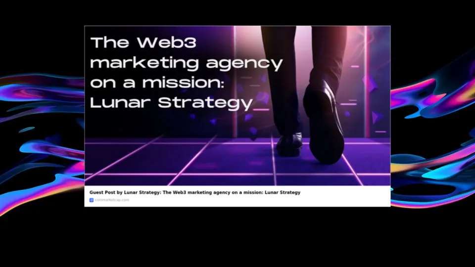 lunar strategy - the web3 marketing agency on a mission