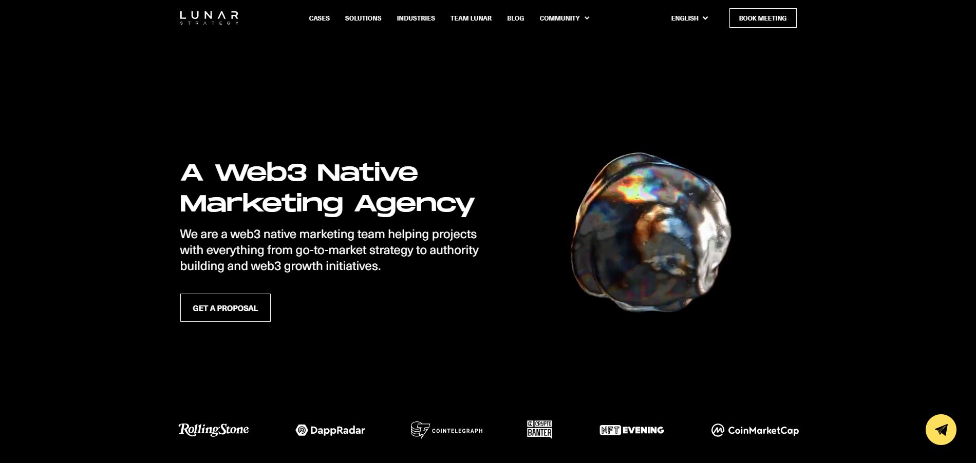 Lunar Strategy homepage