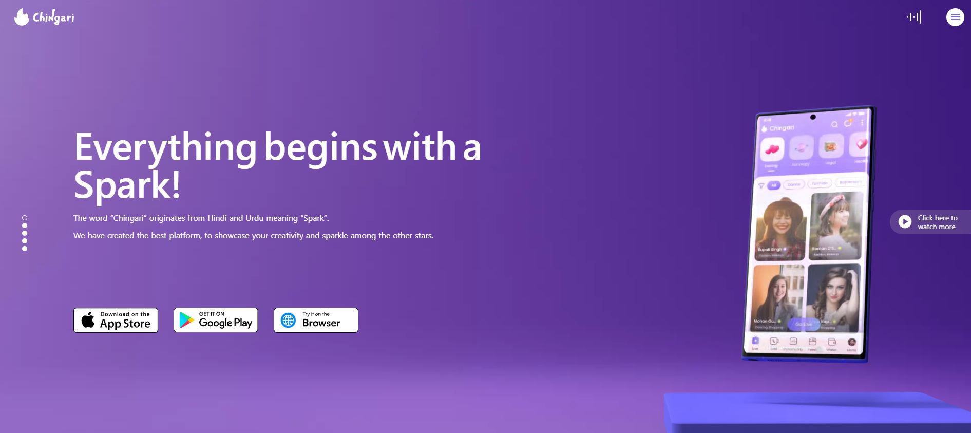 Chingari a web3.0 social media platform