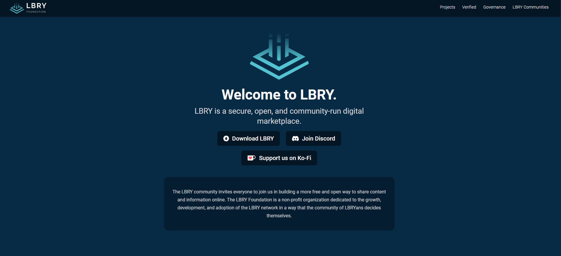 image of LBRY a Web3 social media platform