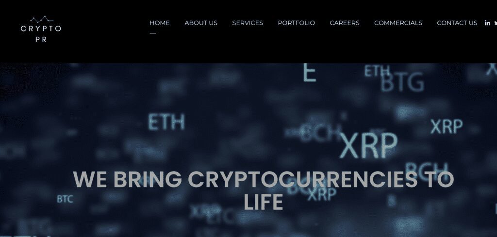 Crypto PR Home Page
