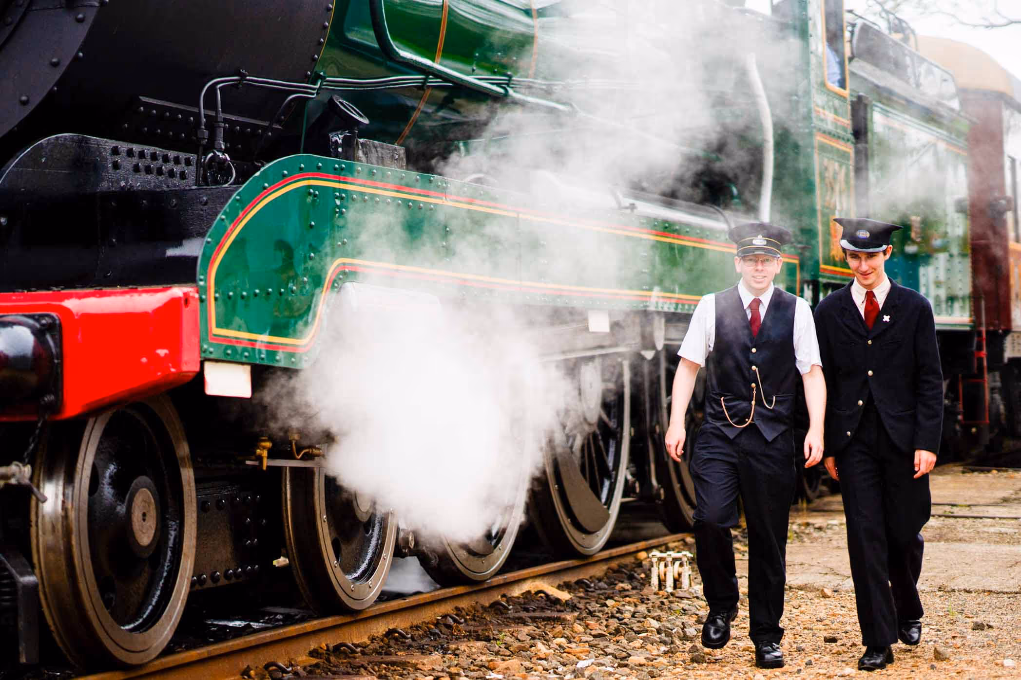 Festival of Steam event highlights with vintage trains and community celebrations in Thirlmere.