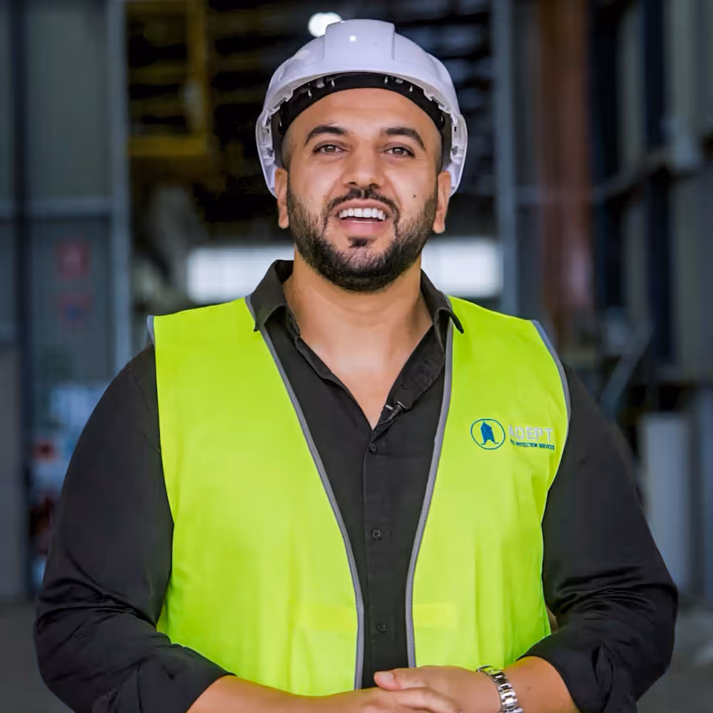 Adept Fire monthly client project social video Sydney.