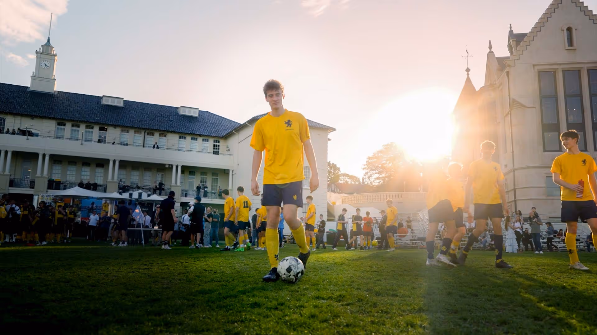 Sydney FC and The Scots College event social video Sydney.