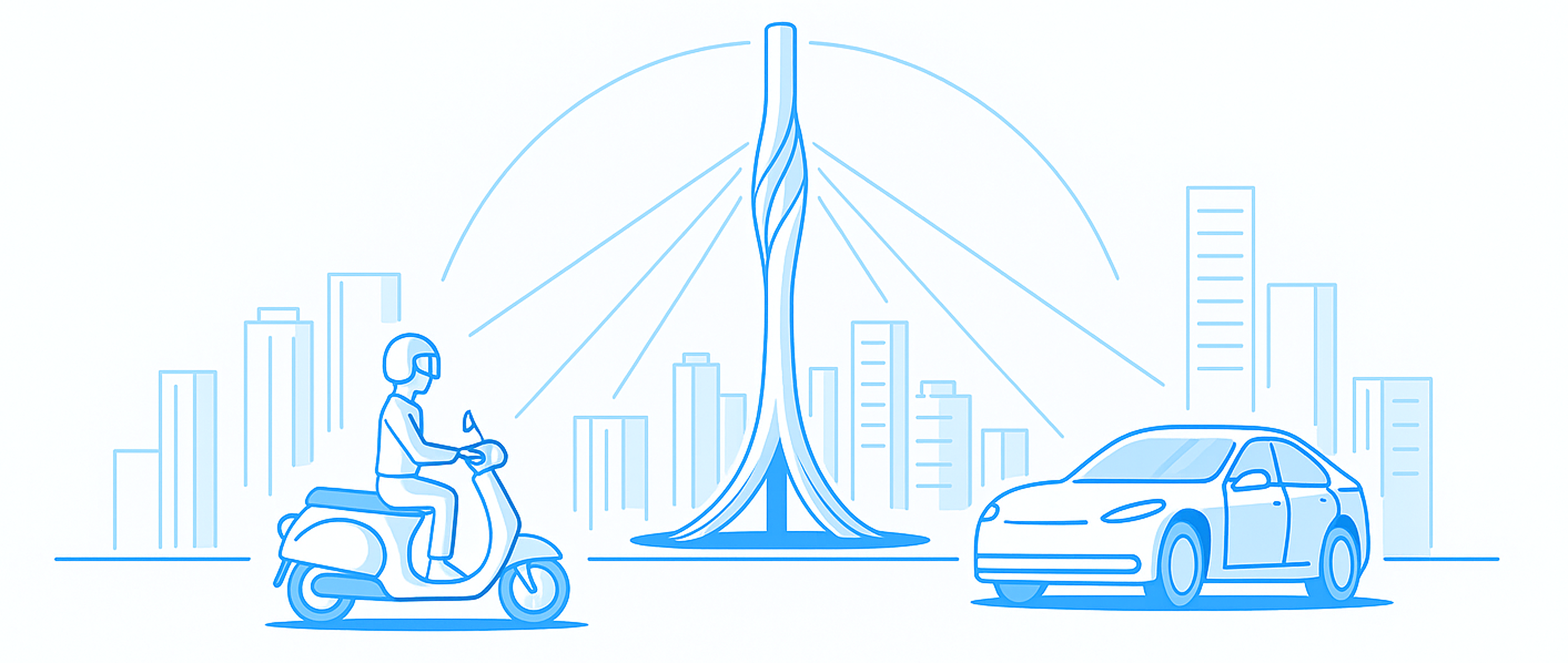 Illustration Wireless Transmission