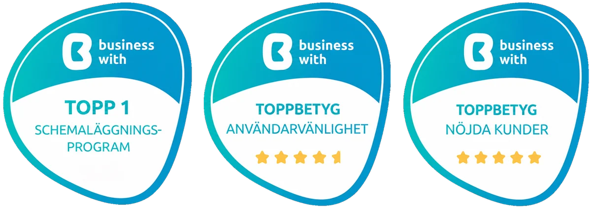 BusinessWith – Topp 1 schemaläggningsprogram
