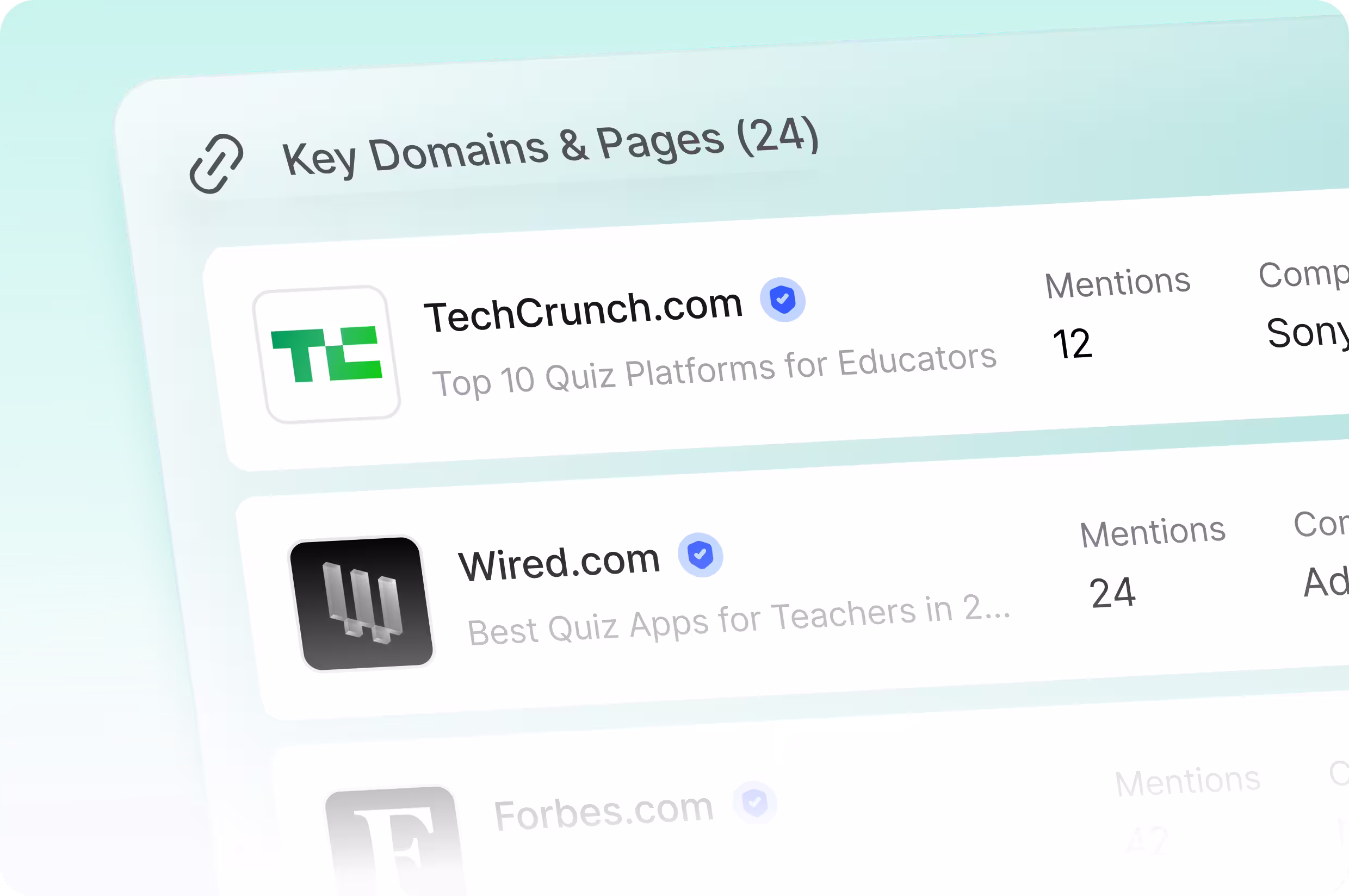 Get featured on sites AI trusts