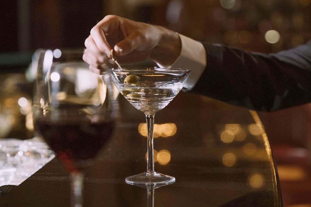 Why does a martini glass look like that?