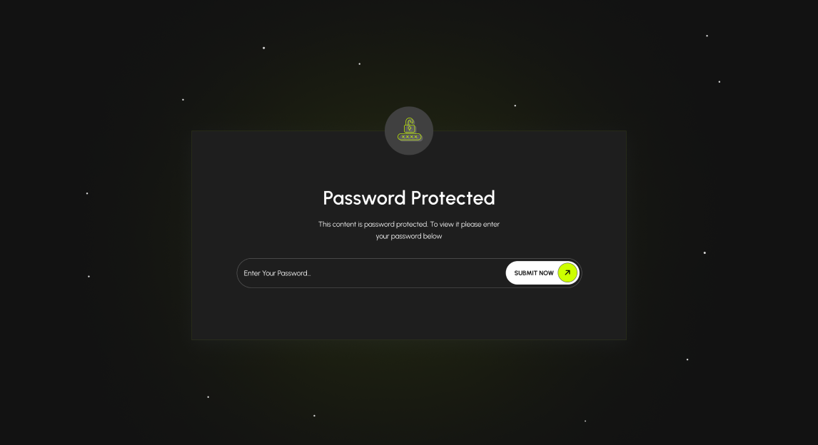 password