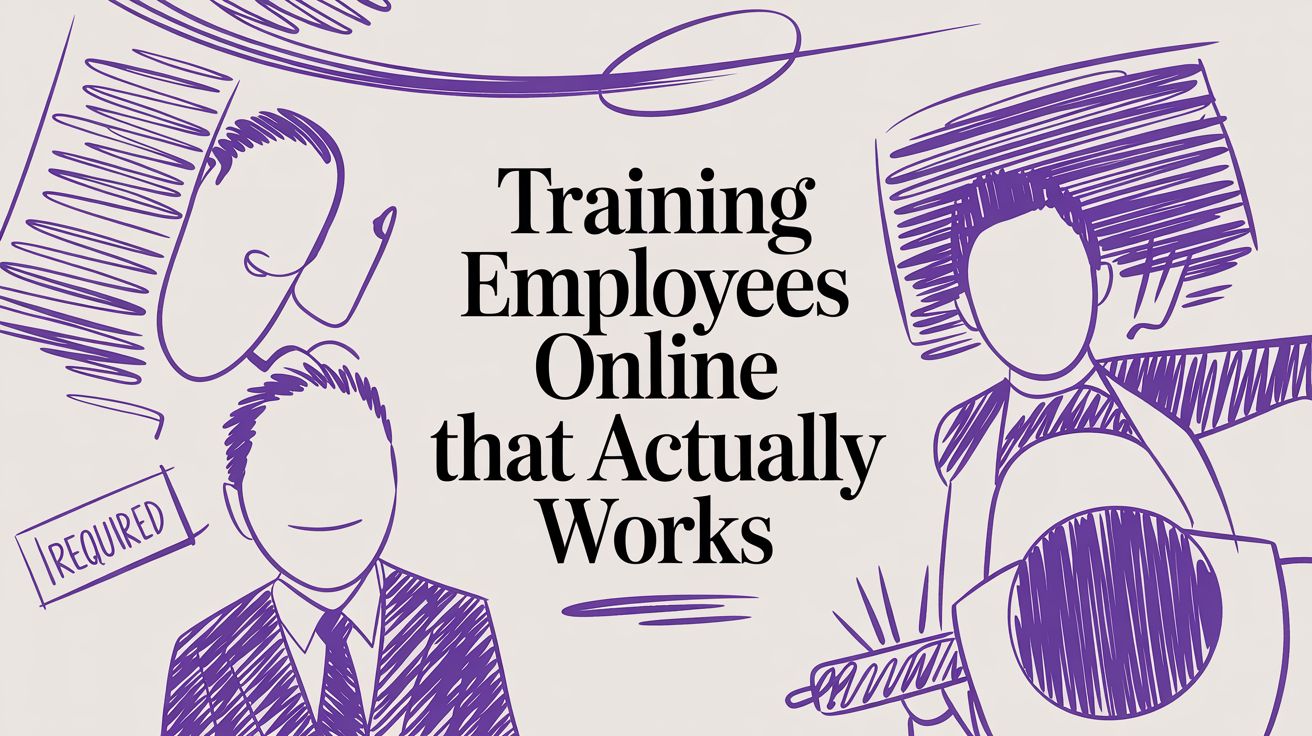 Training Employees Online That Actually Works