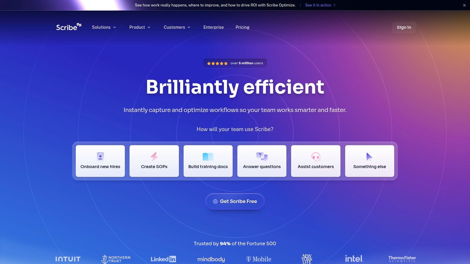 Scribe automatically captures workflows and turns them into step-by-step guides with annotated screenshots.